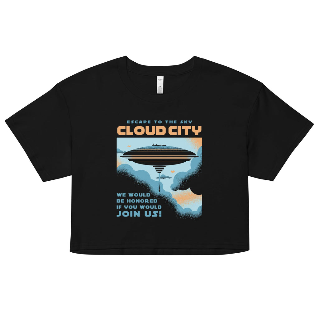 Cloud City Women's Crop Tee