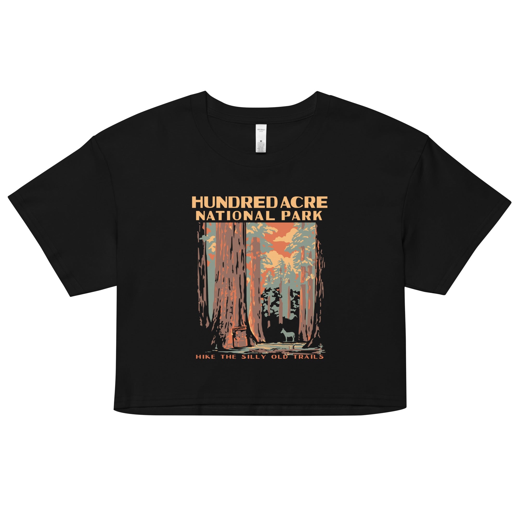 Hundred Acre National Park Women's Crop Tee