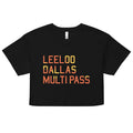 Leeloo Dallas Multipass Women's Crop Tee