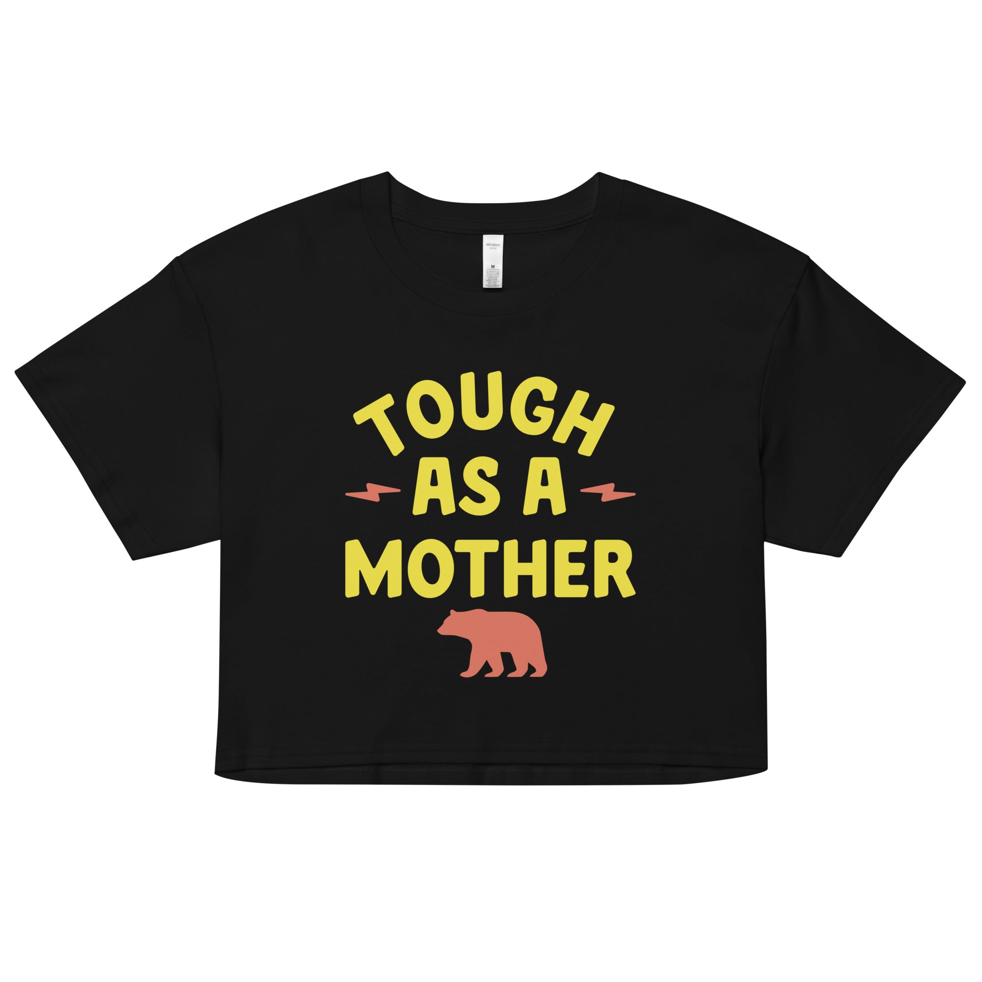 Tough As A Mother Women's Crop Tee