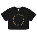 Keep It Secret Keep It Safe Women's Crop Tee
