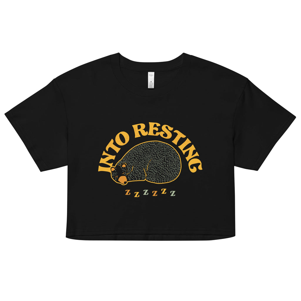 Into Resting Women's Crop Tee