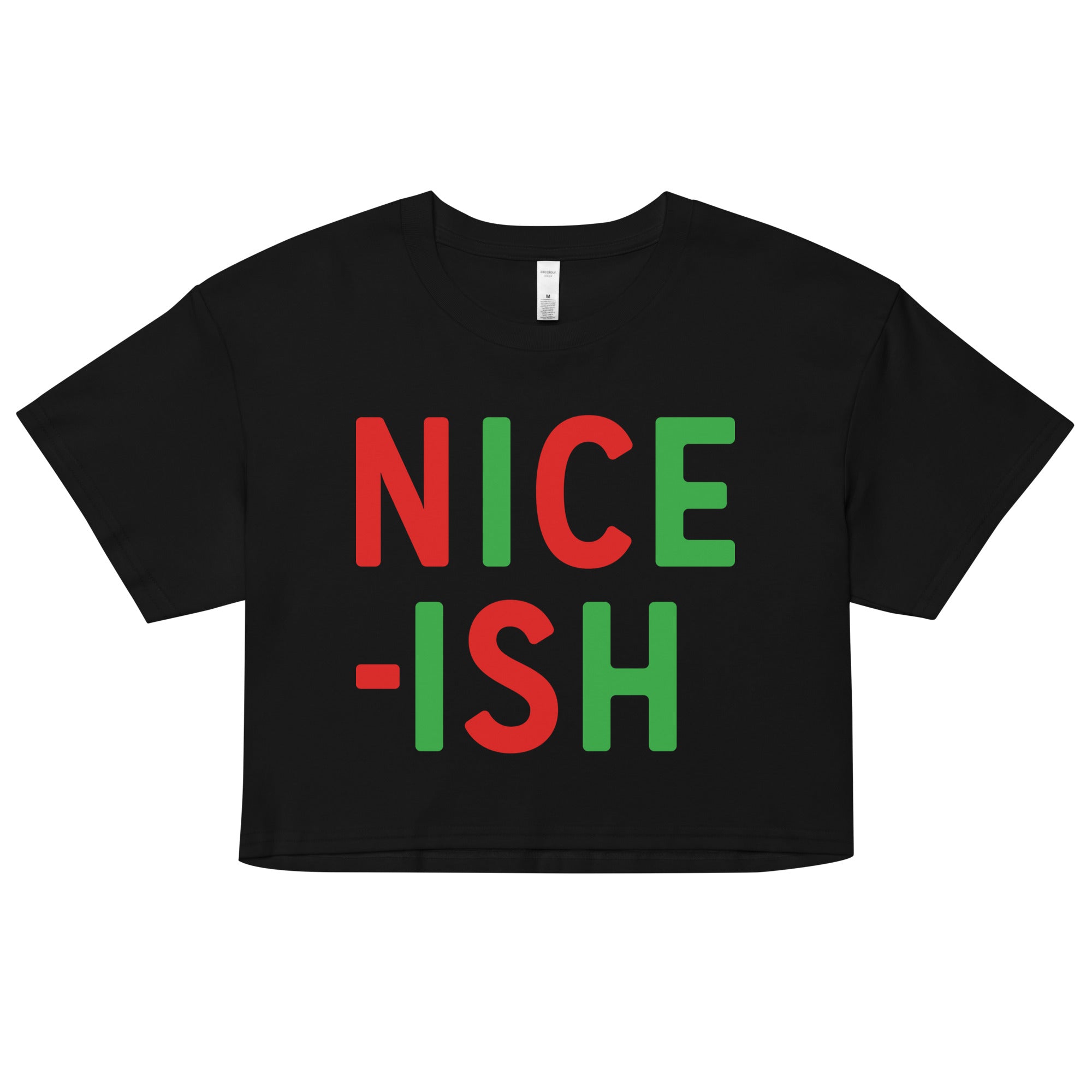 Nice-ish Women's Crop Tee