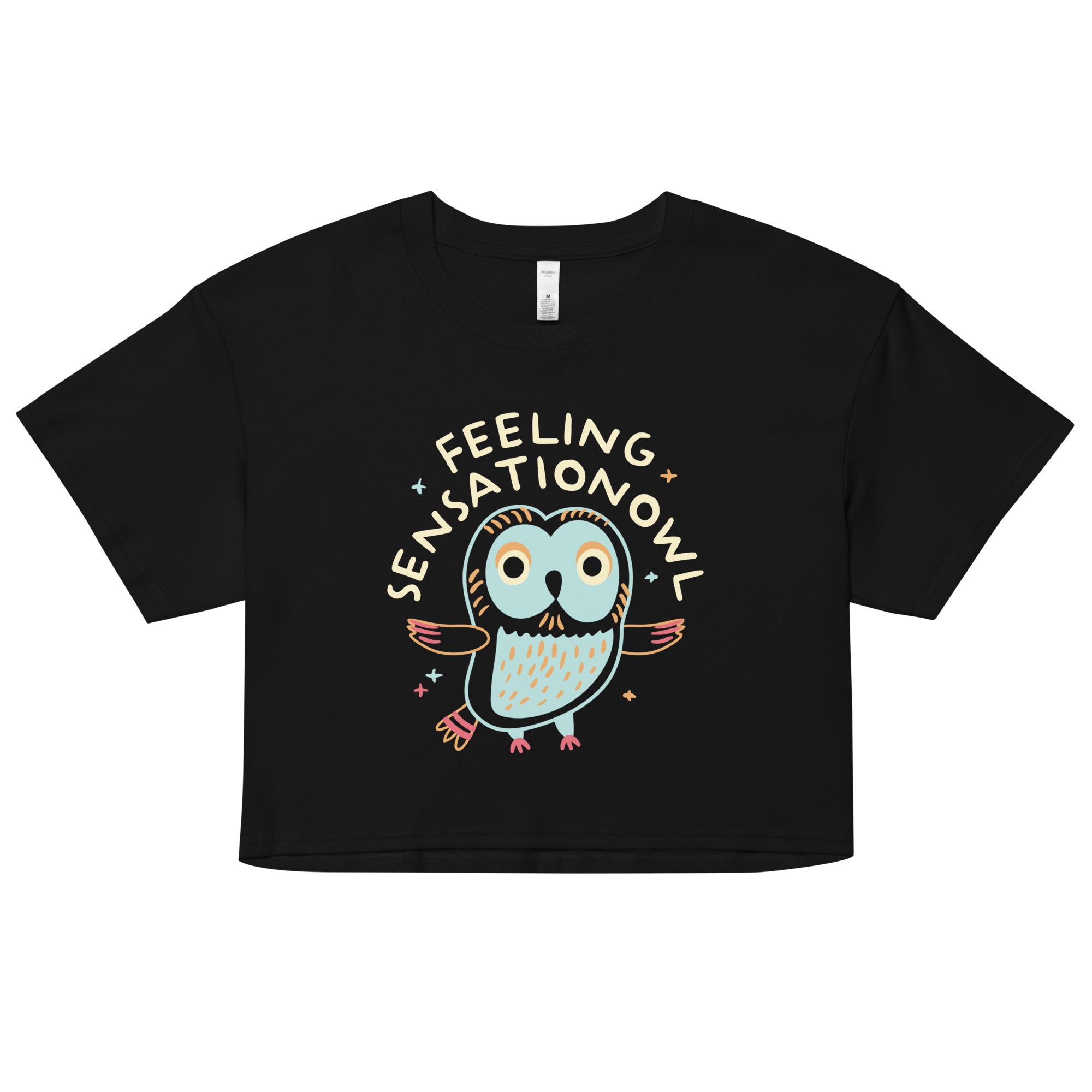 Feeling Sensationowl Women's Crop Tee
