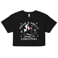 Have A Holly Jawly Christmas Women's Crop Tee