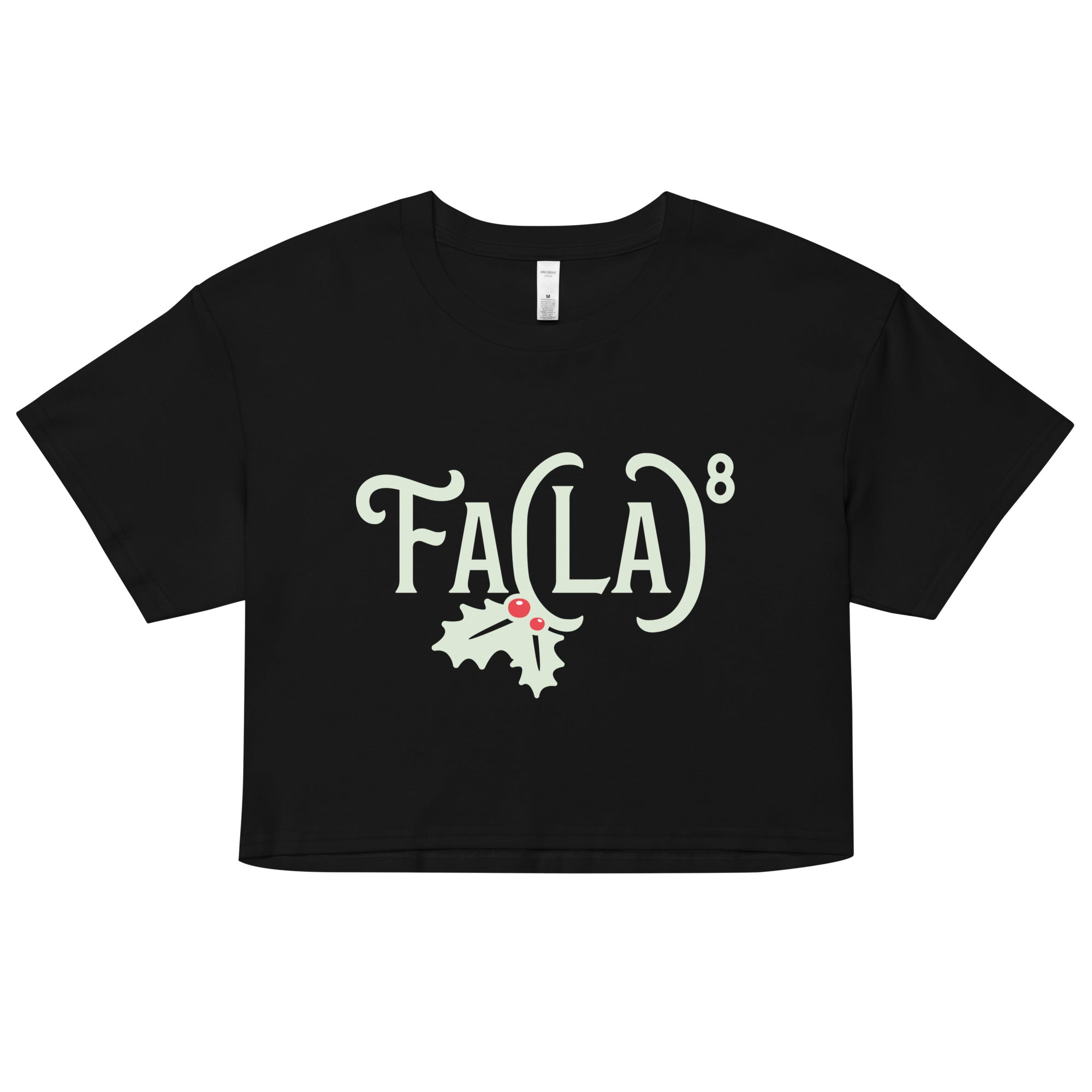Fa LaLaLaLaLaLaLaLa Women's Crop Tee