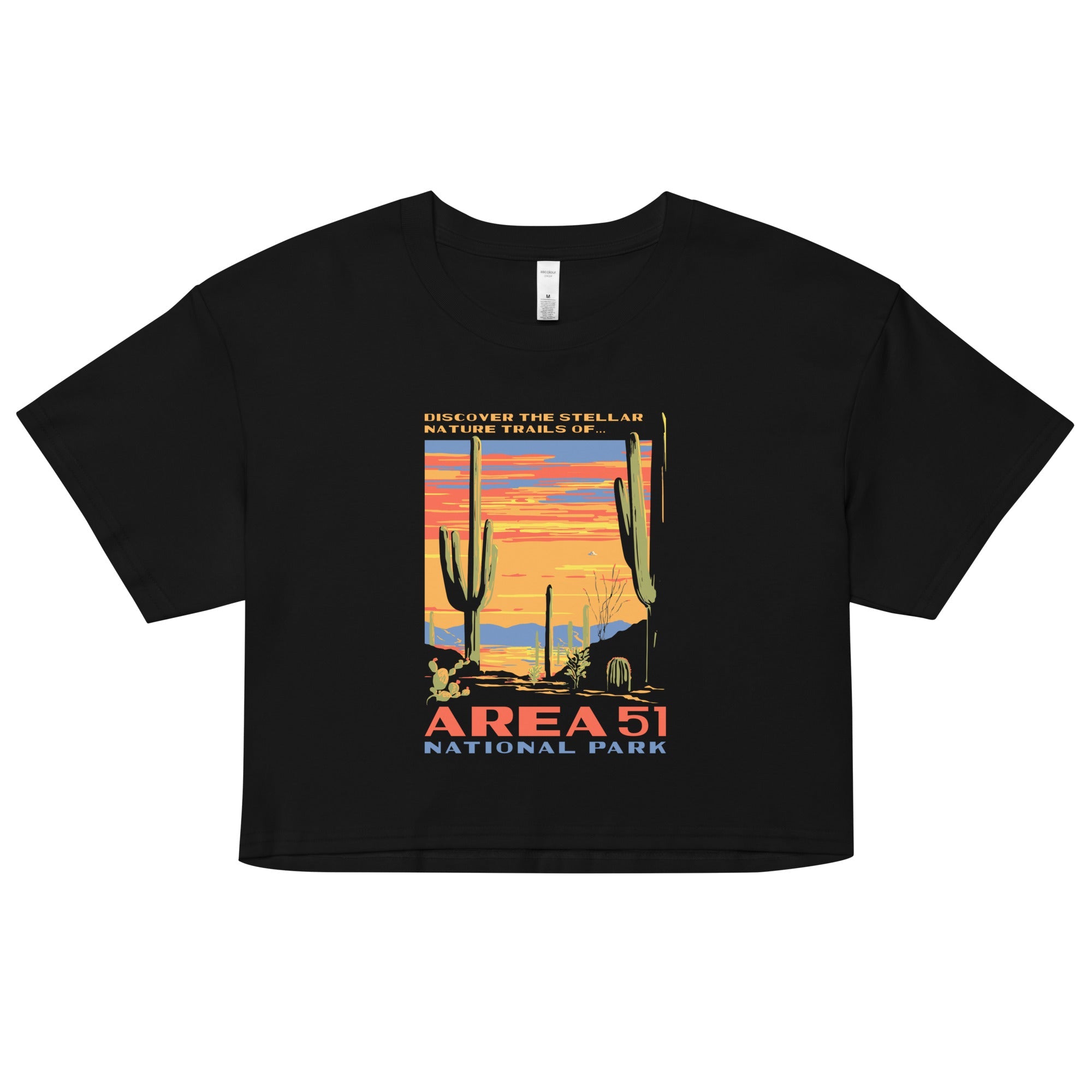 Area 51 National Park Women's Crop Tee
