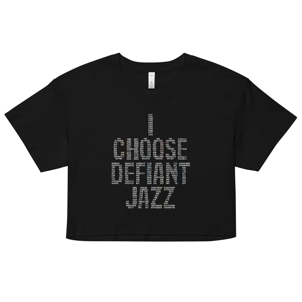 I Choose Defiant Jazz Women's Crop Tee