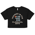 Trained In The Classical Arts Women's Crop Tee
