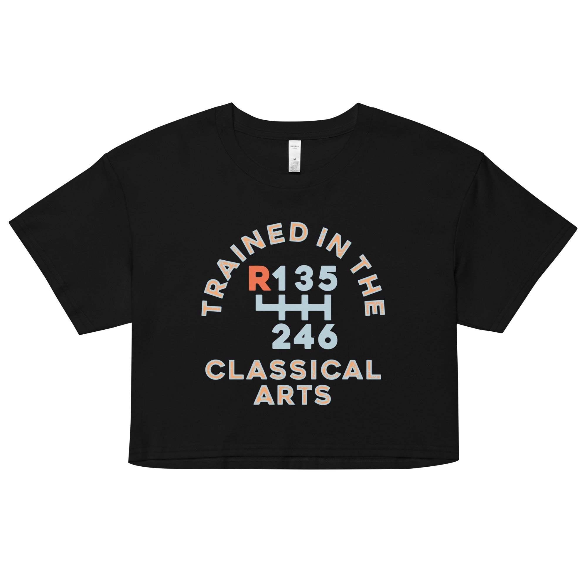 Trained In The Classical Arts Women's Crop Tee