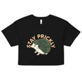 Stay Prickly Women's Crop Tee