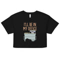 I'll Be In My Office Women's Crop Tee