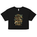 My Actions Know Nothing Of Logic Women's Crop Tee