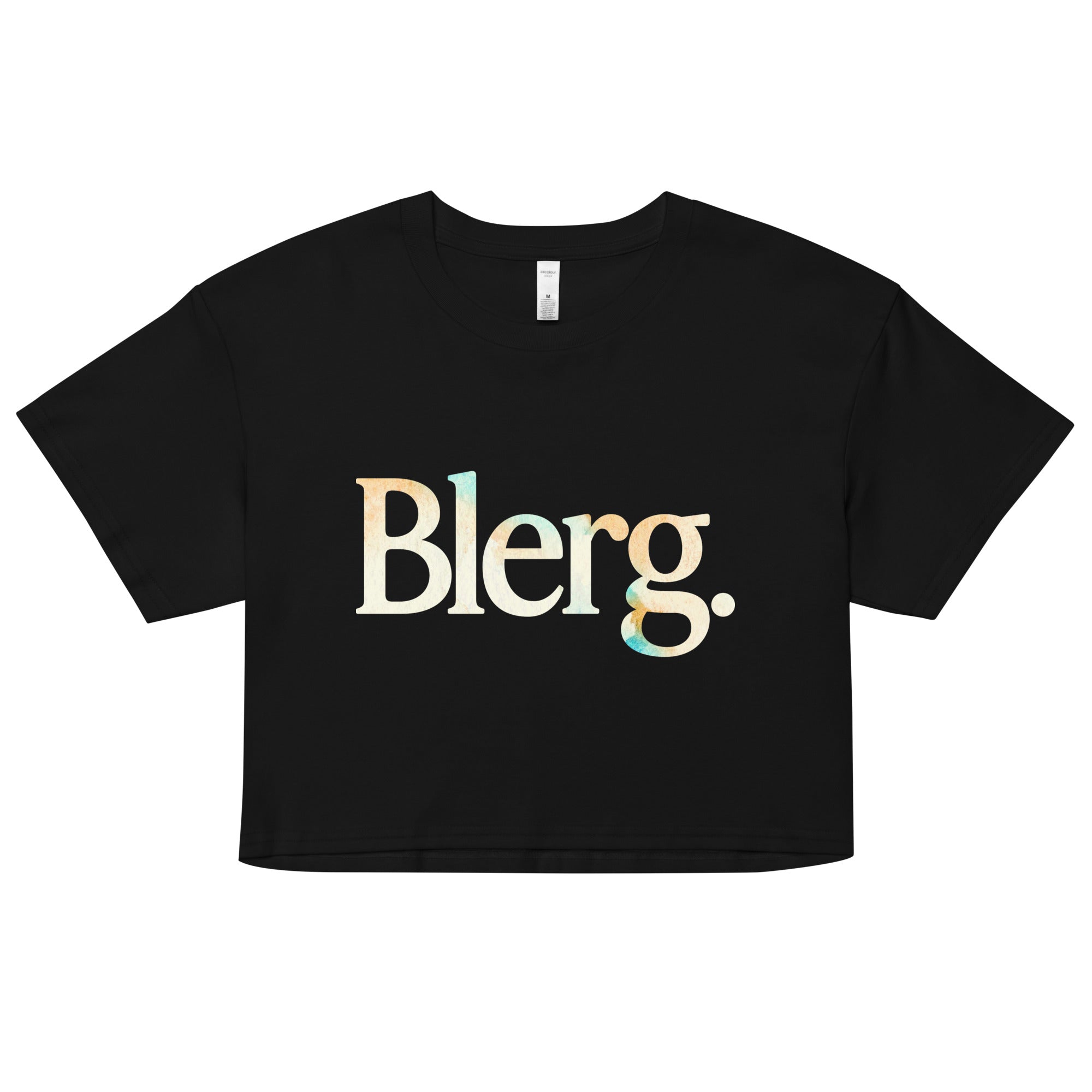Blerg Women's Crop Tee