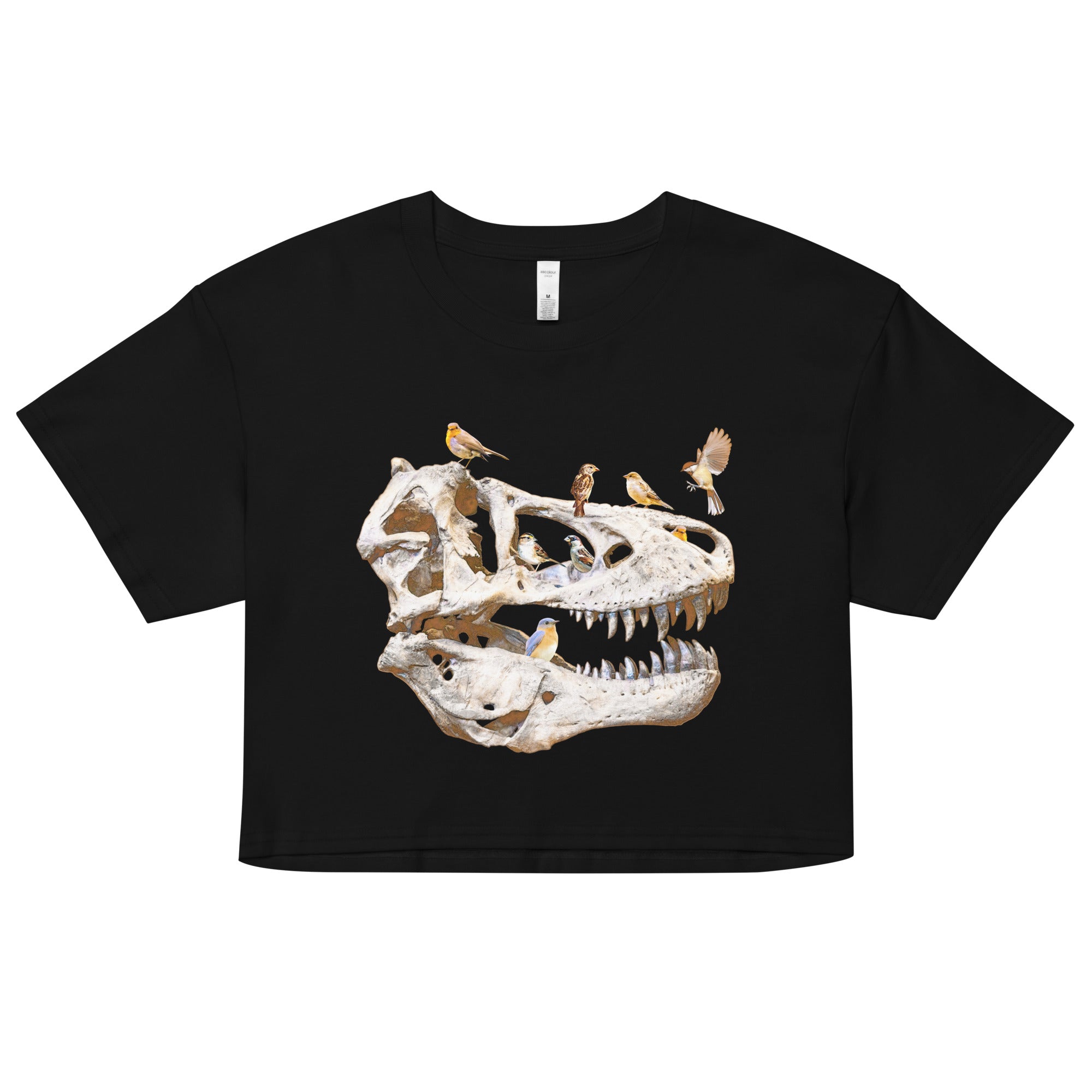Bird Bones Women's Crop Tee