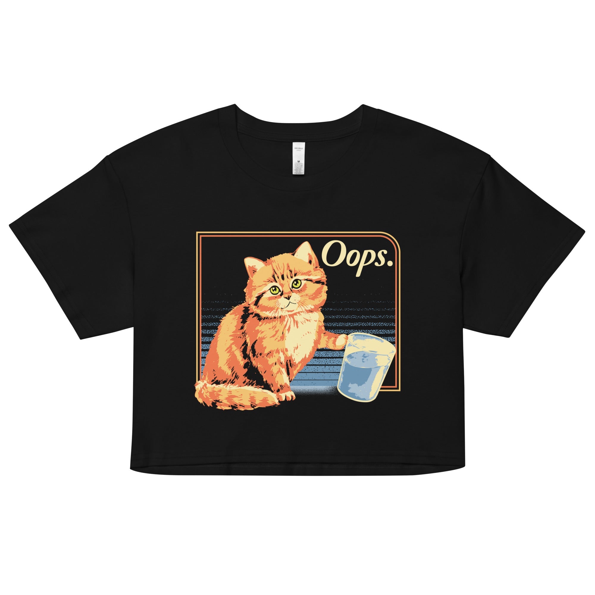 Oops Women's Crop Tee