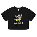 Roofing Specialist Women's Crop Tee