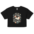 Are You Overthinking What I'm Overthinking? Women's Crop Tee