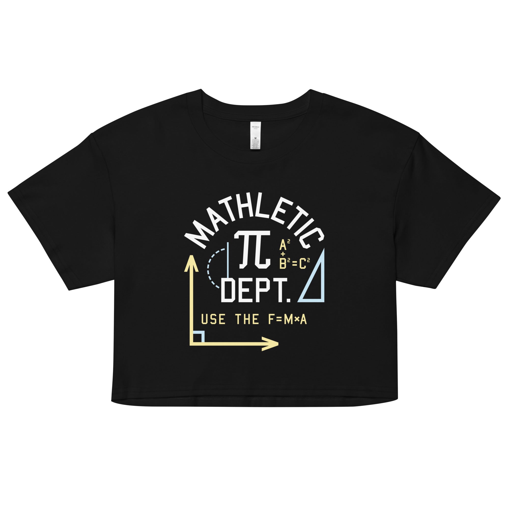 Mathletic Dept Women's Crop Tee