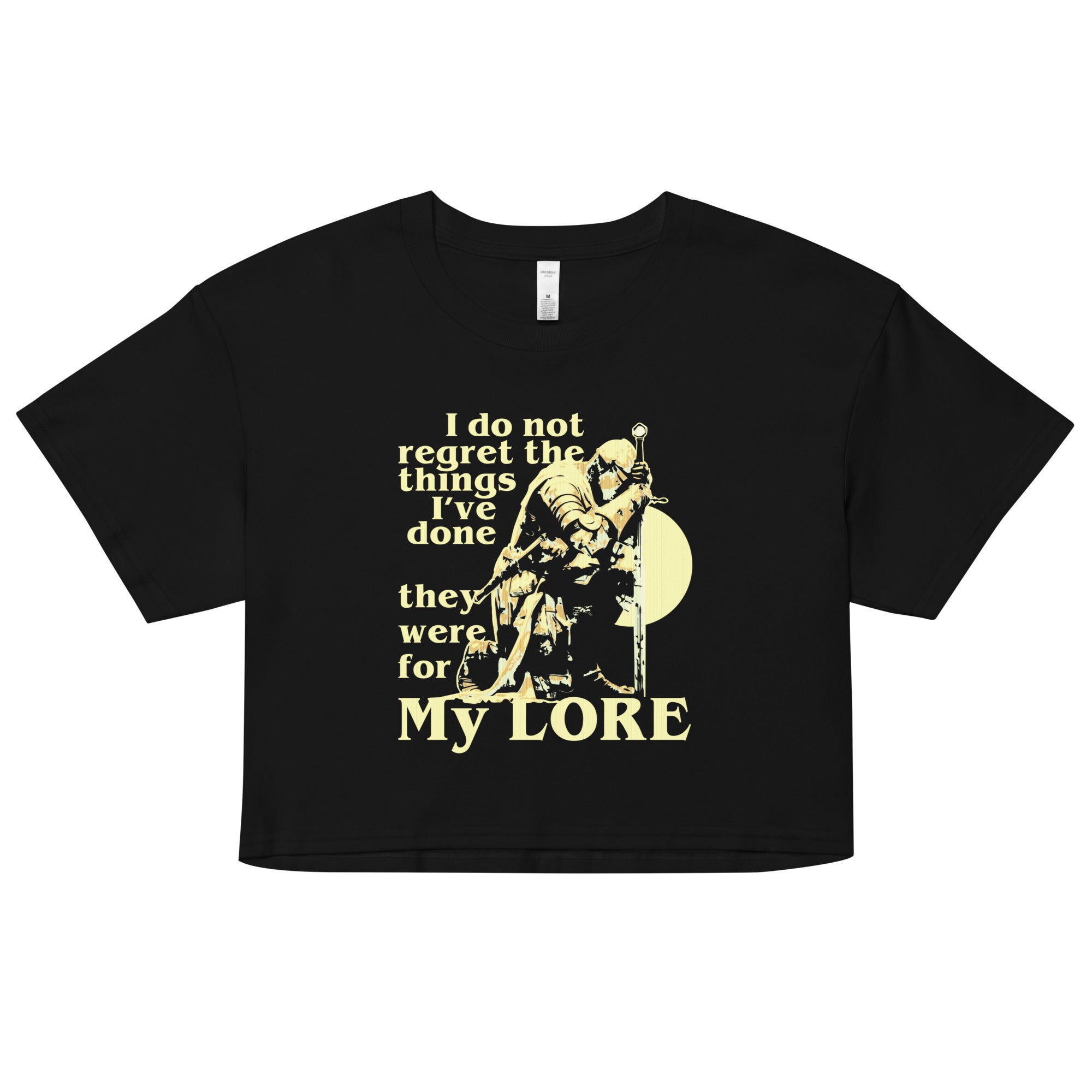 They Were For My Lore Women's Crop Tee
