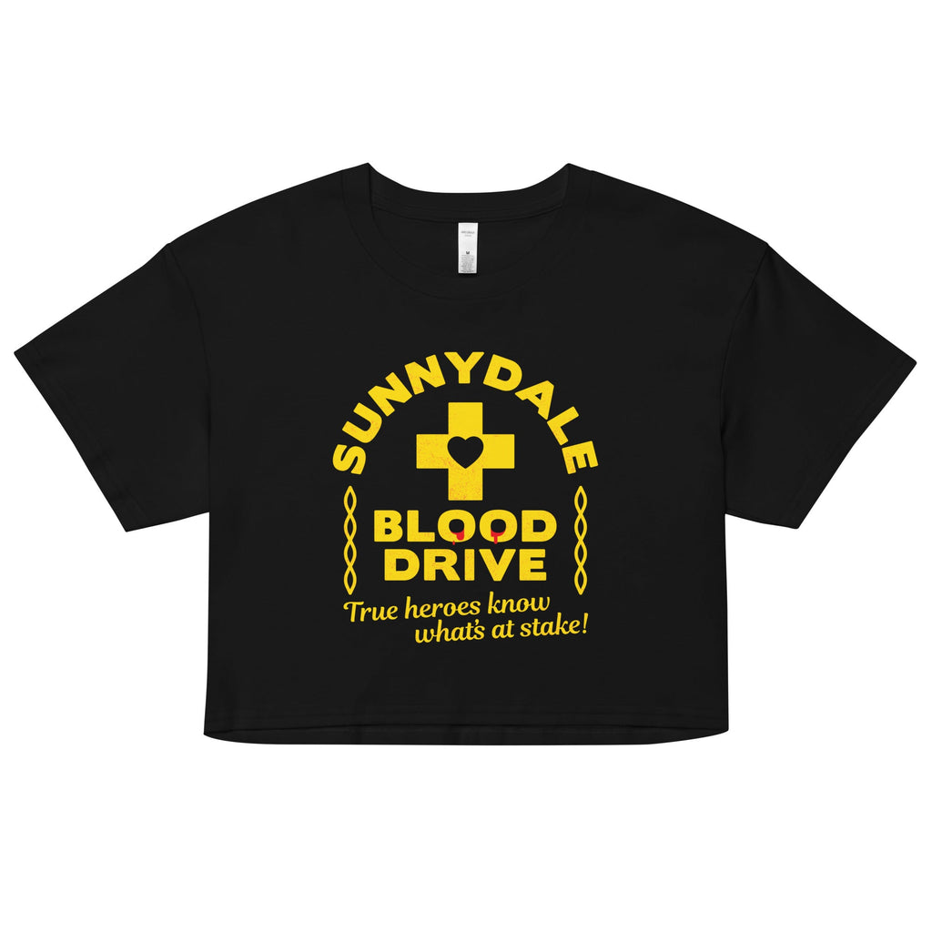 Sunnydale Blood Drive Women's Crop Tee