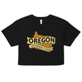 Oregon California's Canada Women's Crop Tee