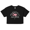 Majestically Awkward Women's Crop Tee