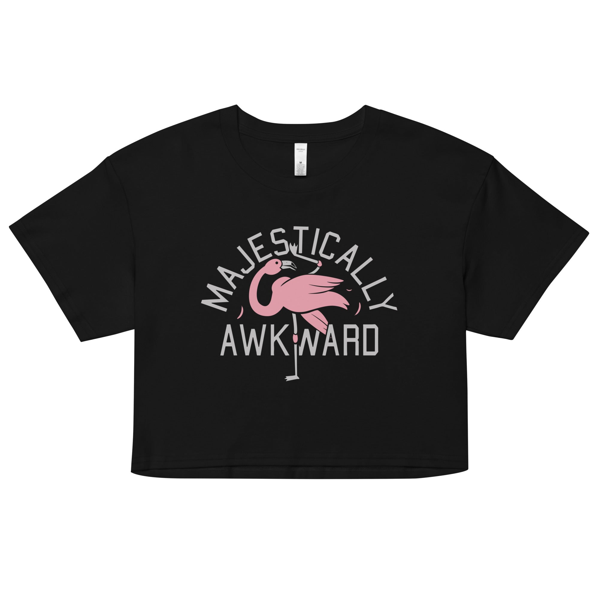 Majestically Awkward Women's Crop Tee