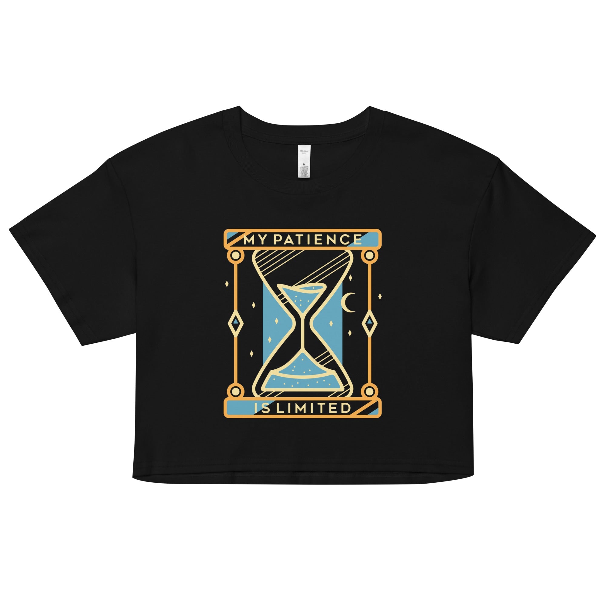 My Patience Is Limited Women's Crop Tee