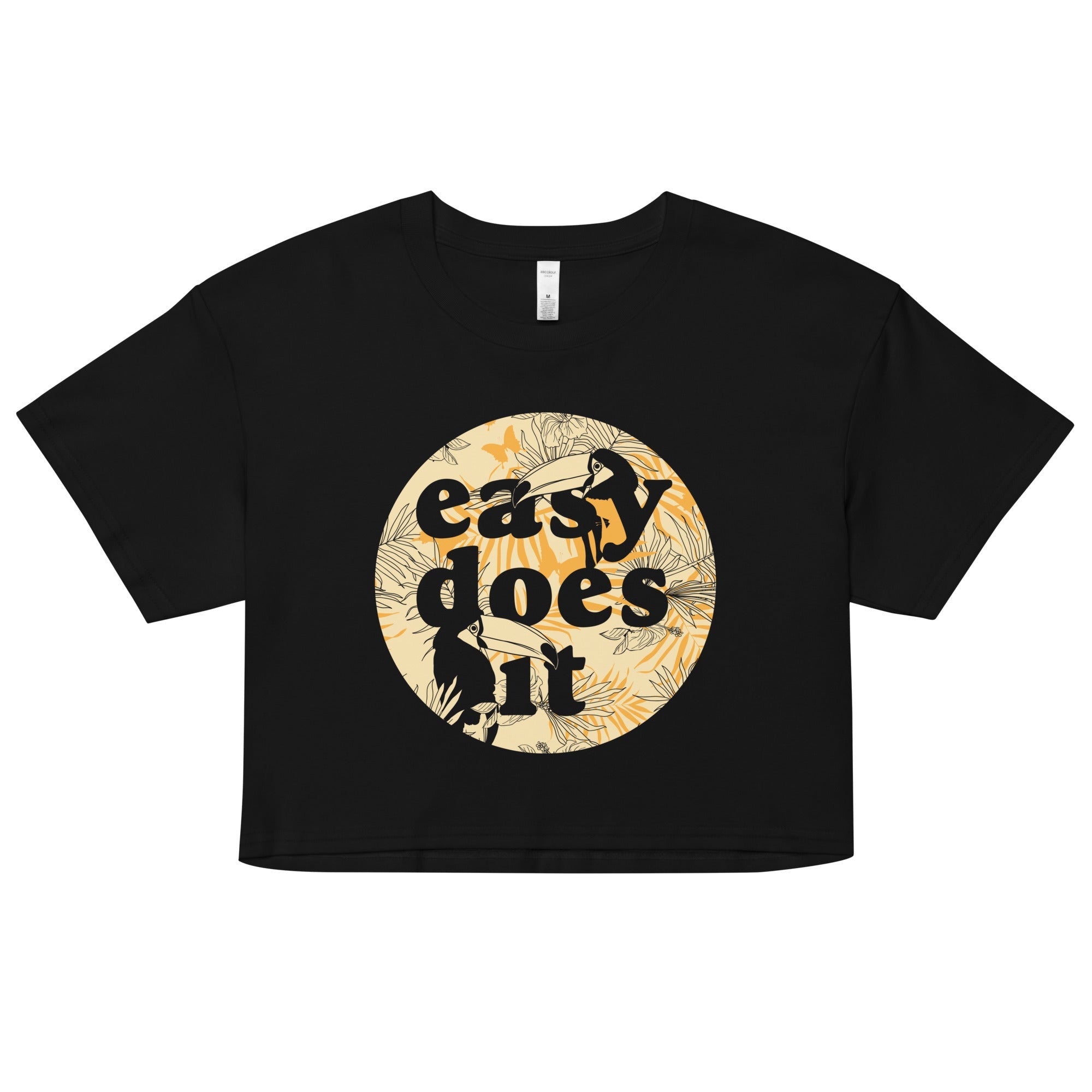 Easy Does It Women's Crop Tee