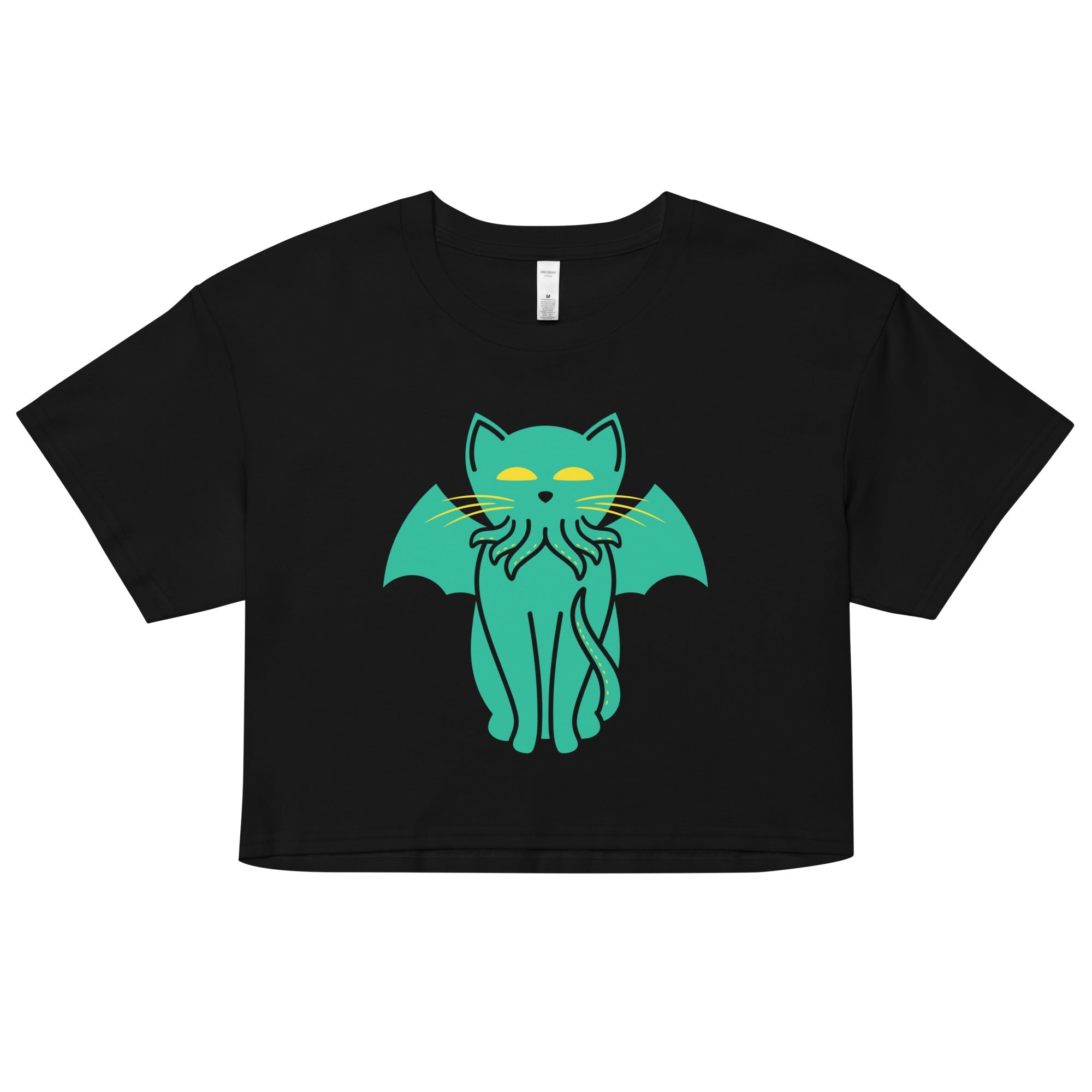 Cathulhu Women's Crop Tee