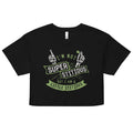 I'm Not Superstitious, But I Am A Little Stitious Women's Crop Tee