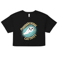 Purrranormal Cattivity Women's Crop Tee