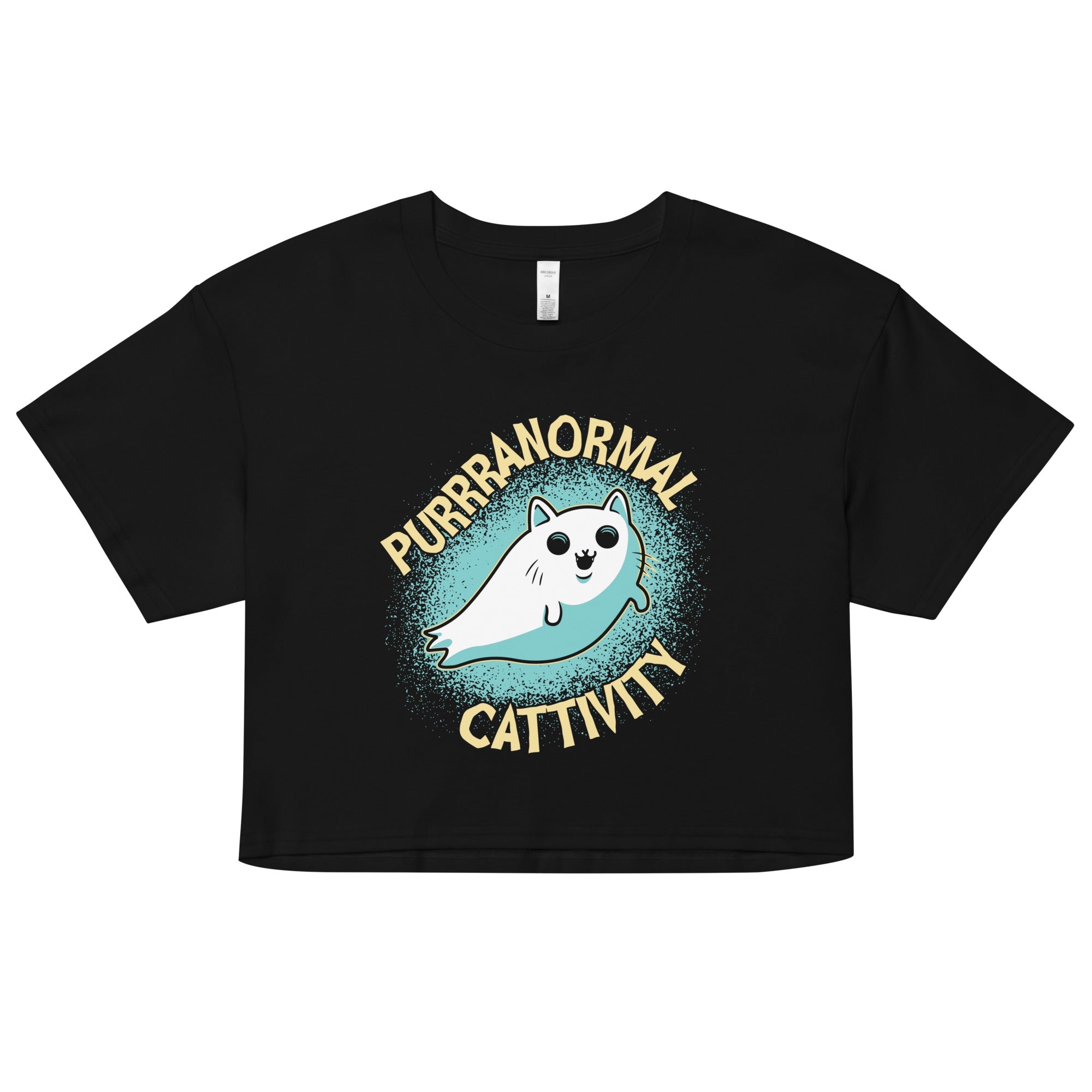 Purrranormal Cattivity Women's Crop Tee