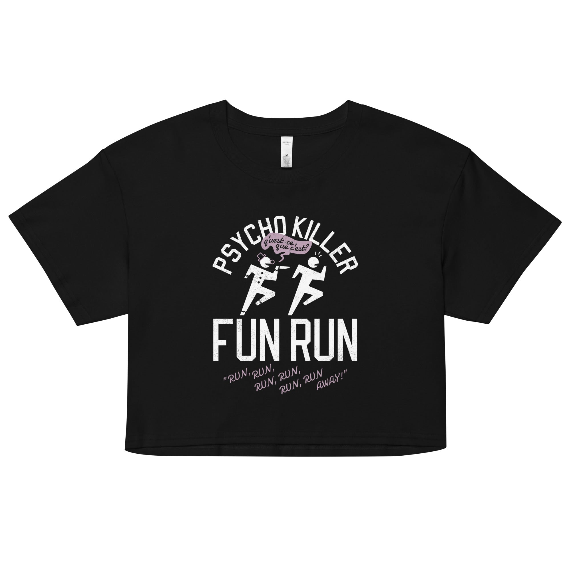 Psycho Killer Fun Run Women's Crop Tee