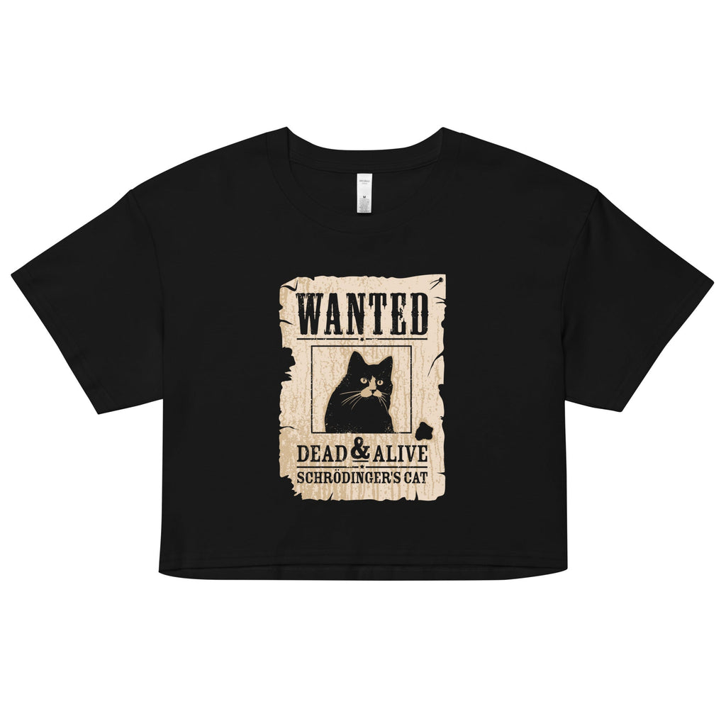 Wanted Dead And Alive Women's Crop Tee