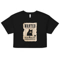 Wanted Dead And Alive Women's Crop Tee