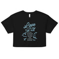 Love Is In The Air Women's Crop Tee