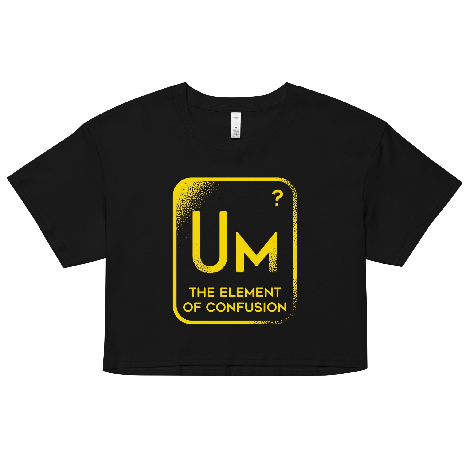 The Element Of Confusion Women's Crop Tee