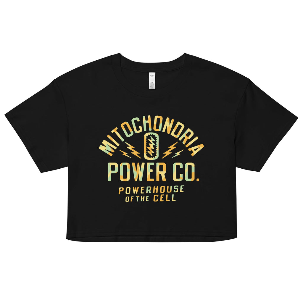 Mitochondria Powerhouse Of The Cell Women's Crop Tee