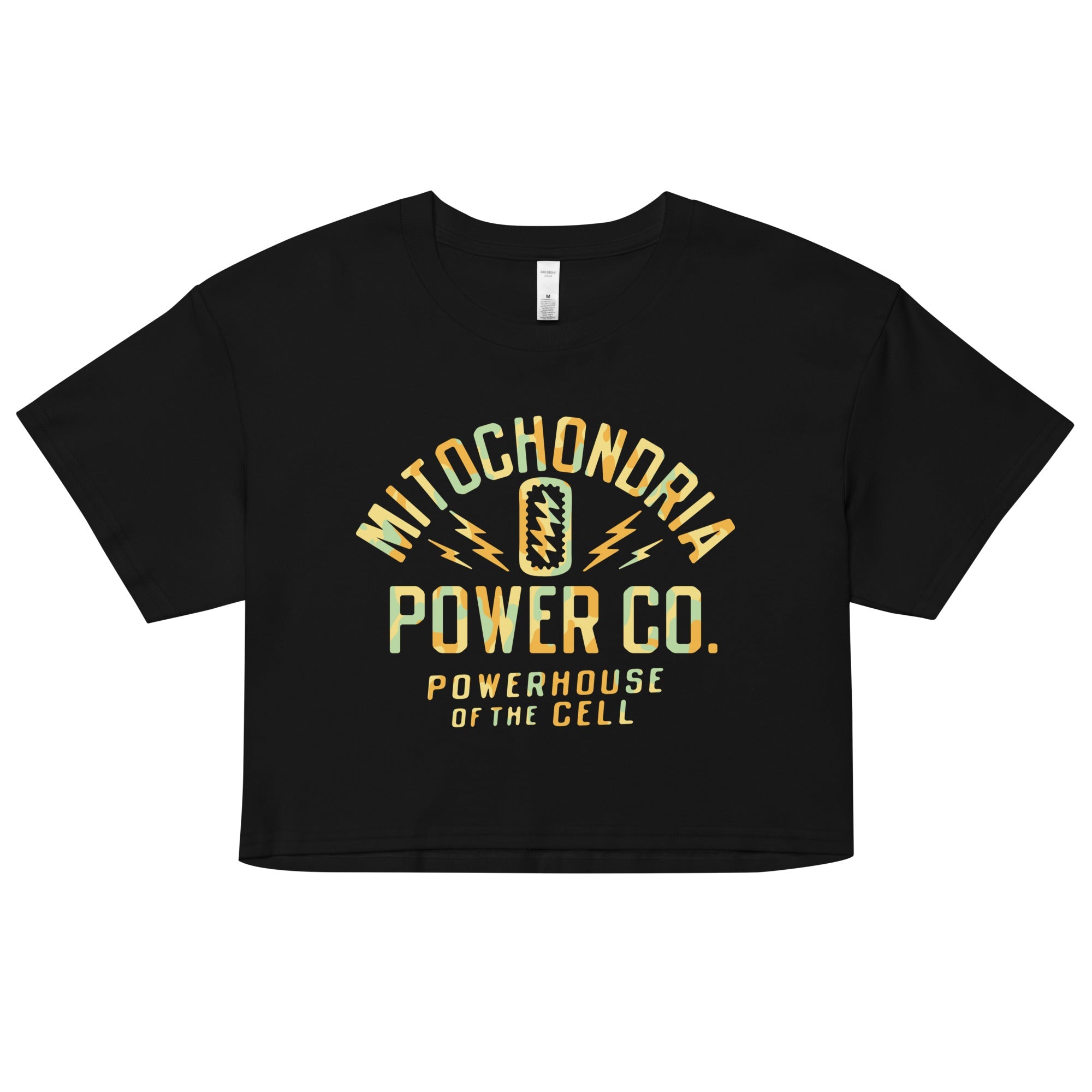 Mitochondria Powerhouse Of The Cell Women's Crop Tee
