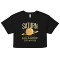 Undefeated Hula Hoop Champion Women's Crop Tee