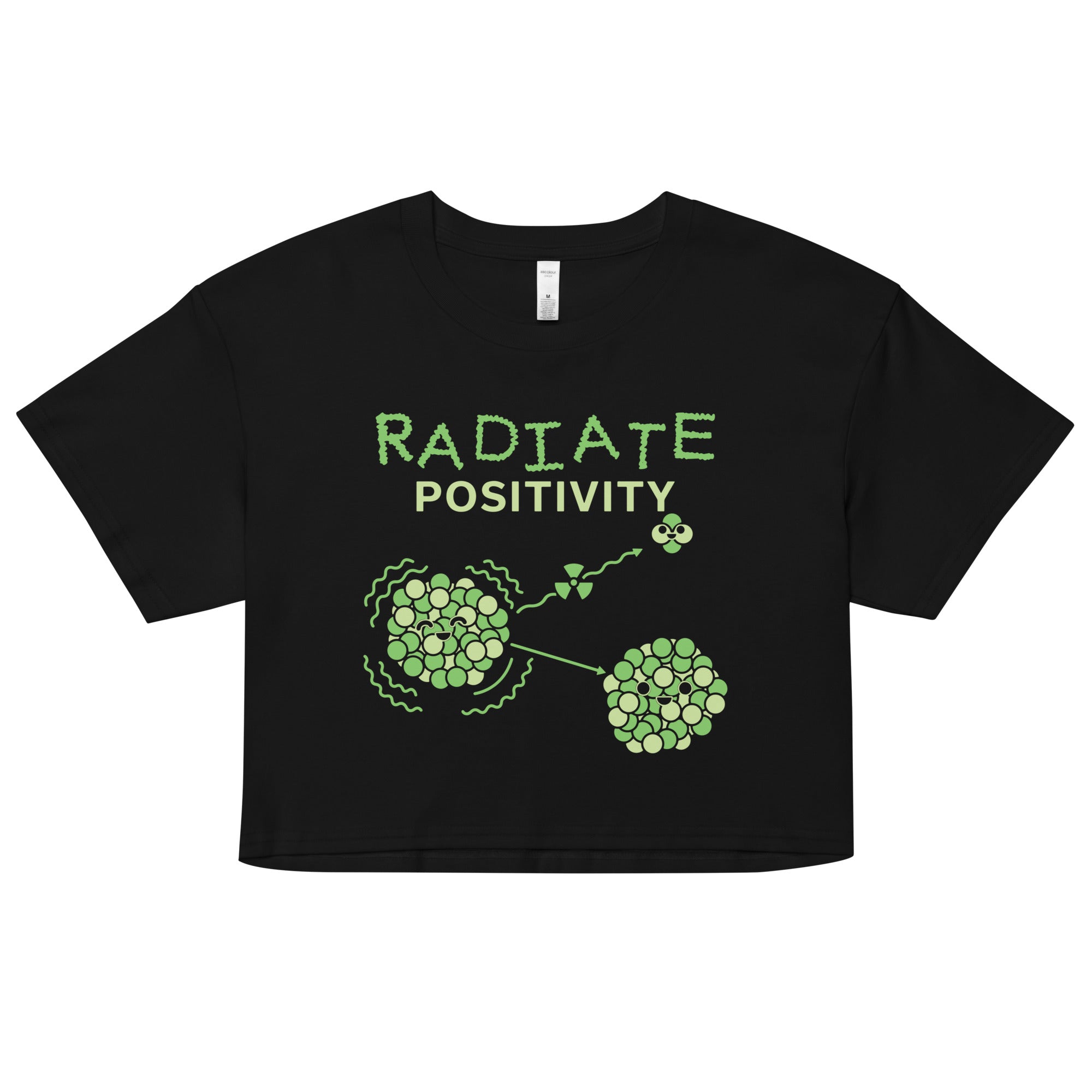 Radiate Positivity Women's Crop Tee