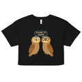 Actually, It's Whom Women's Crop Tee
