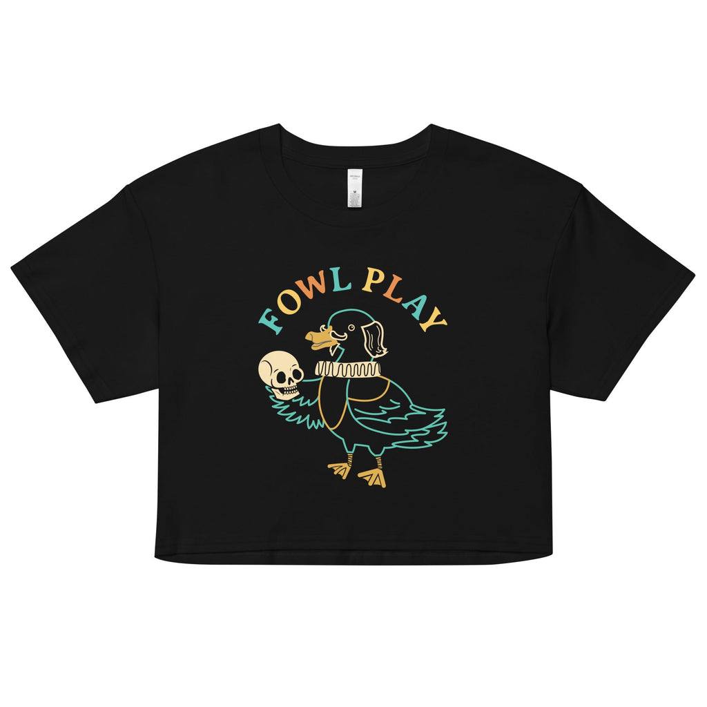 Fowl Play Women's Crop Tee