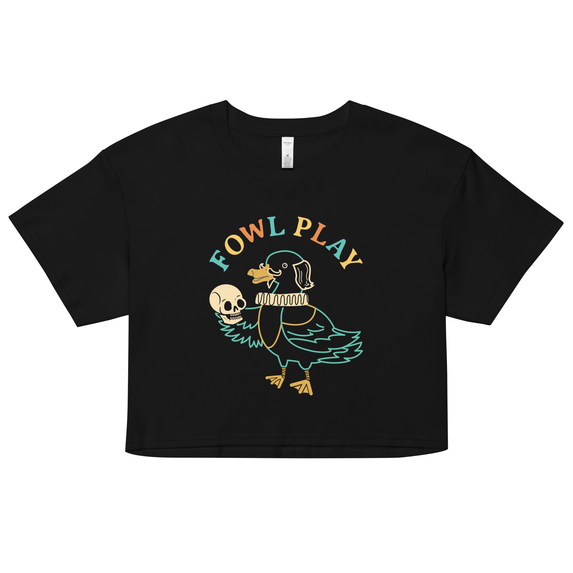 Fowl Play Women's Crop Tee