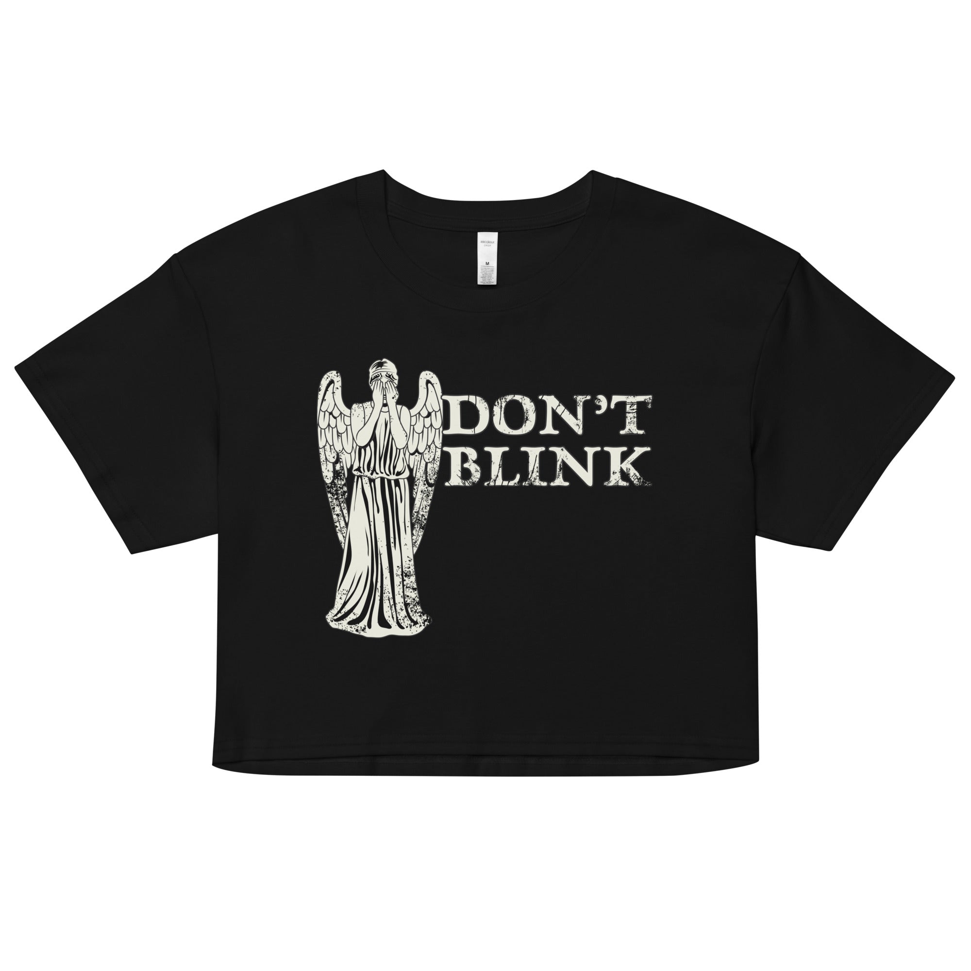 Don't Blink Women's Crop Tee