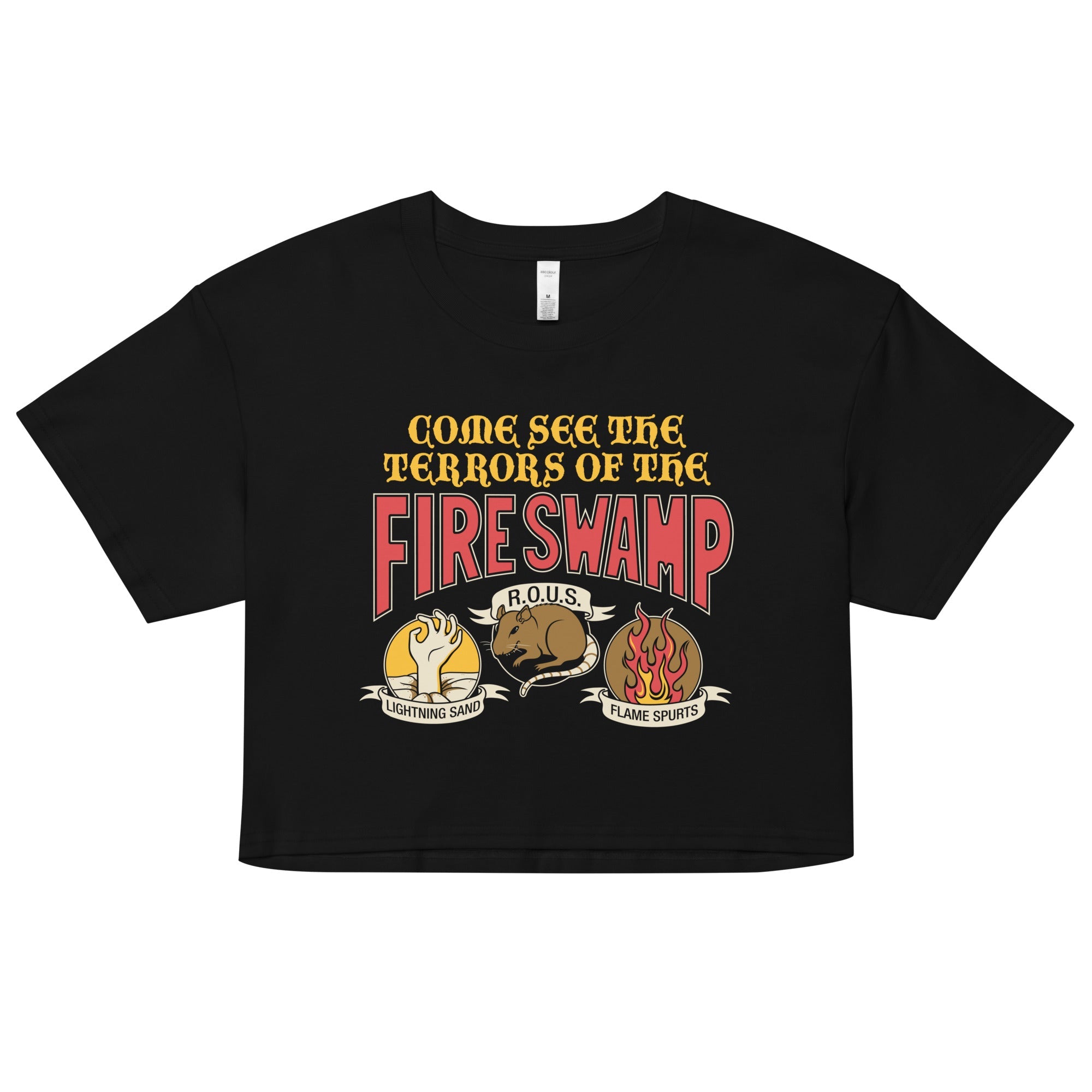 The Fire Swamp Women's Crop Tee