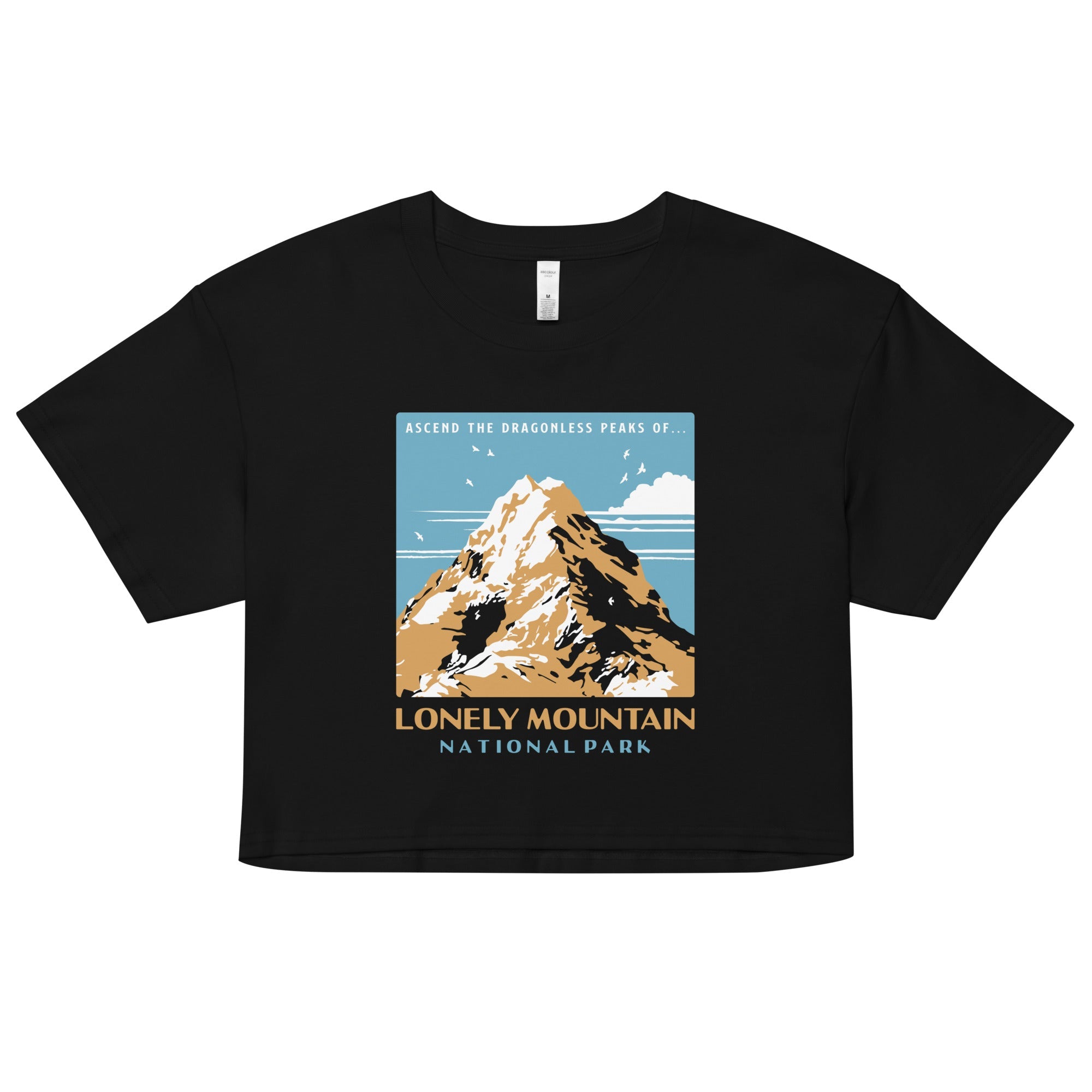 Lonely Mountain National Park Women's Crop Tee