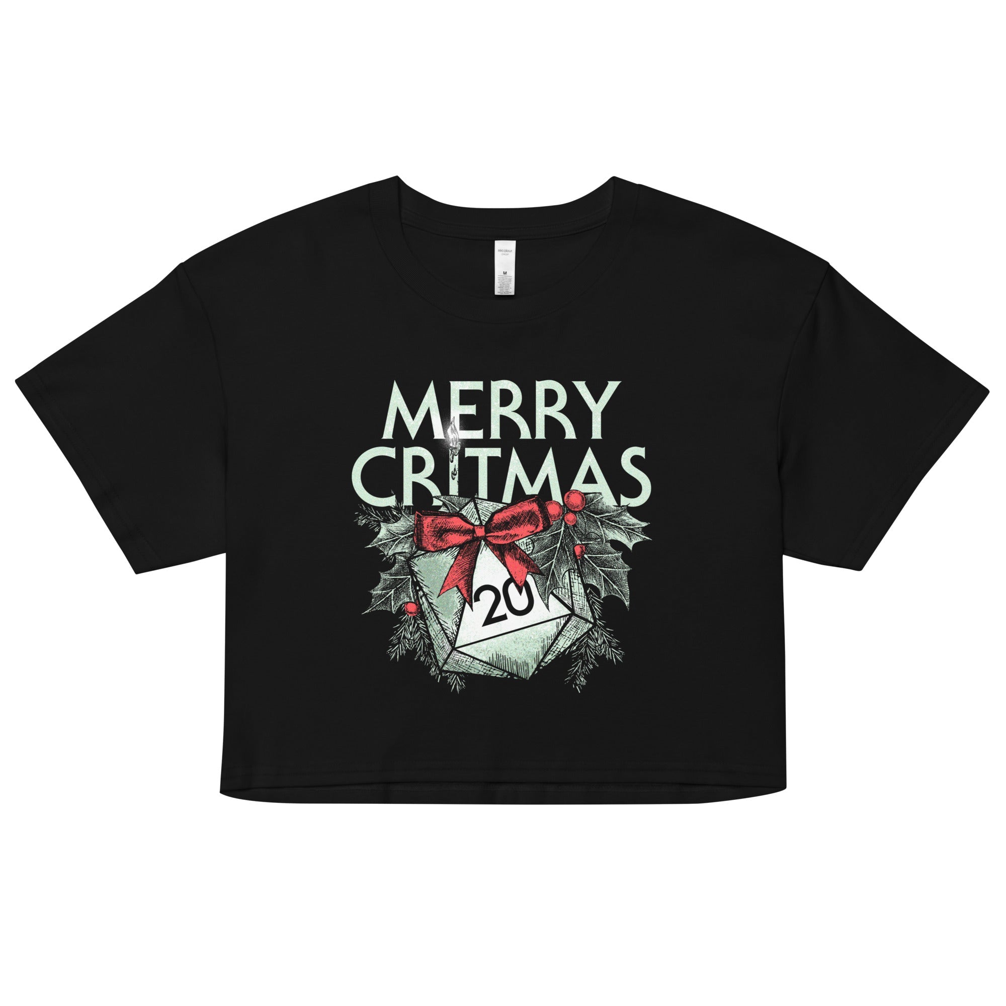 Merry Critmas Women's Crop Tee
